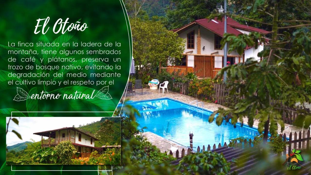 Finca Tradicional El Otono Pijao Buitenkant foto