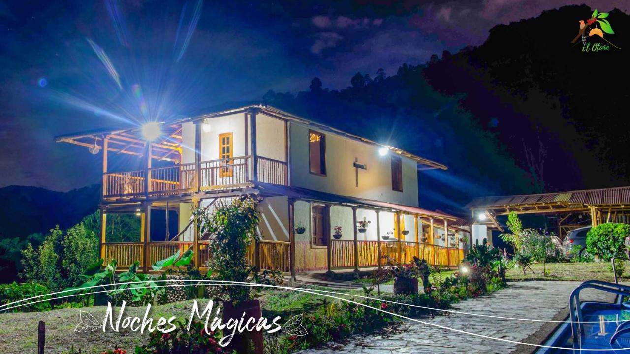 Finca Tradicional El Otono Pijao Buitenkant foto