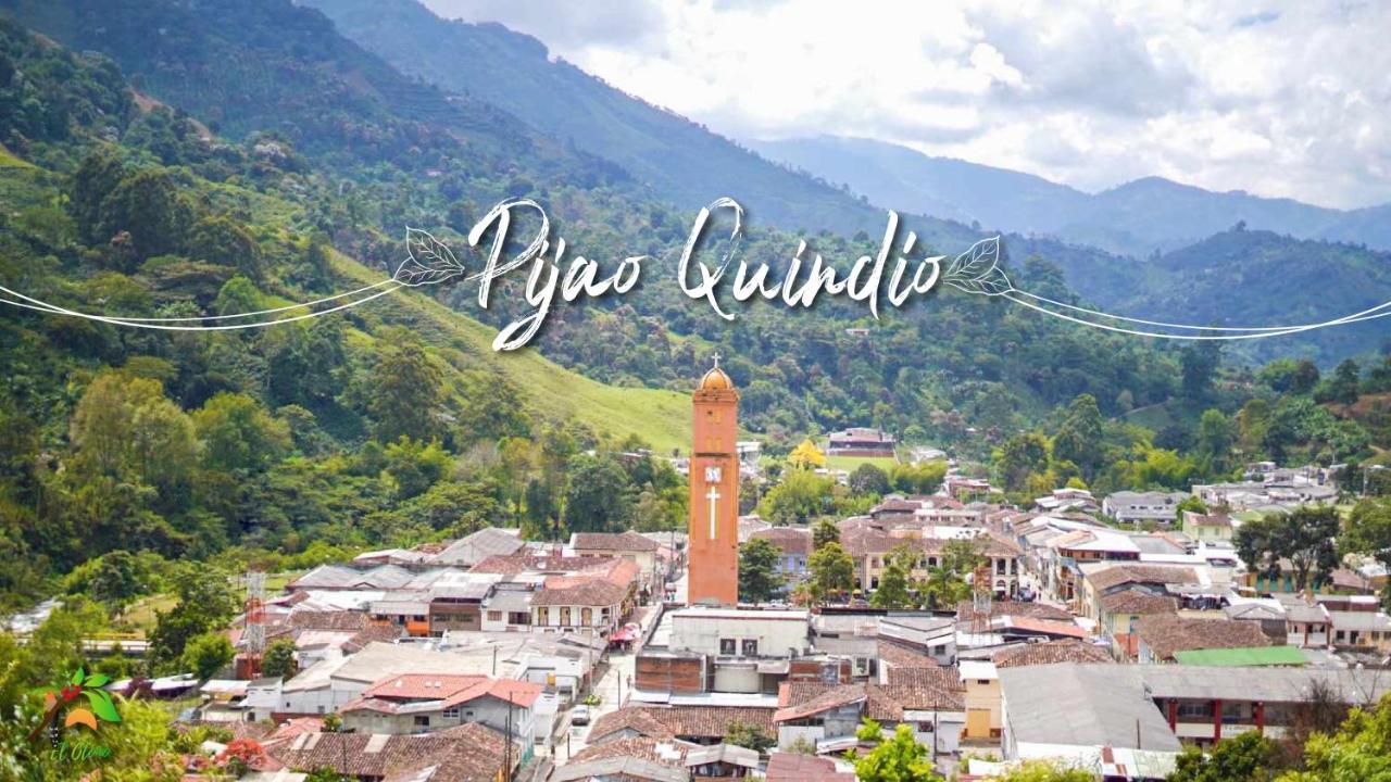 Finca Tradicional El Otono Pijao Buitenkant foto
