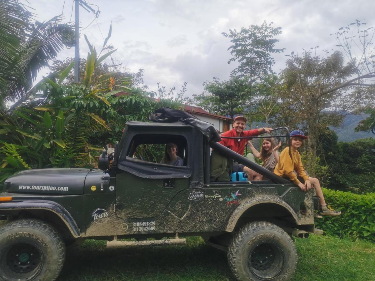Finca Tradicional El Otono Pijao Buitenkant foto